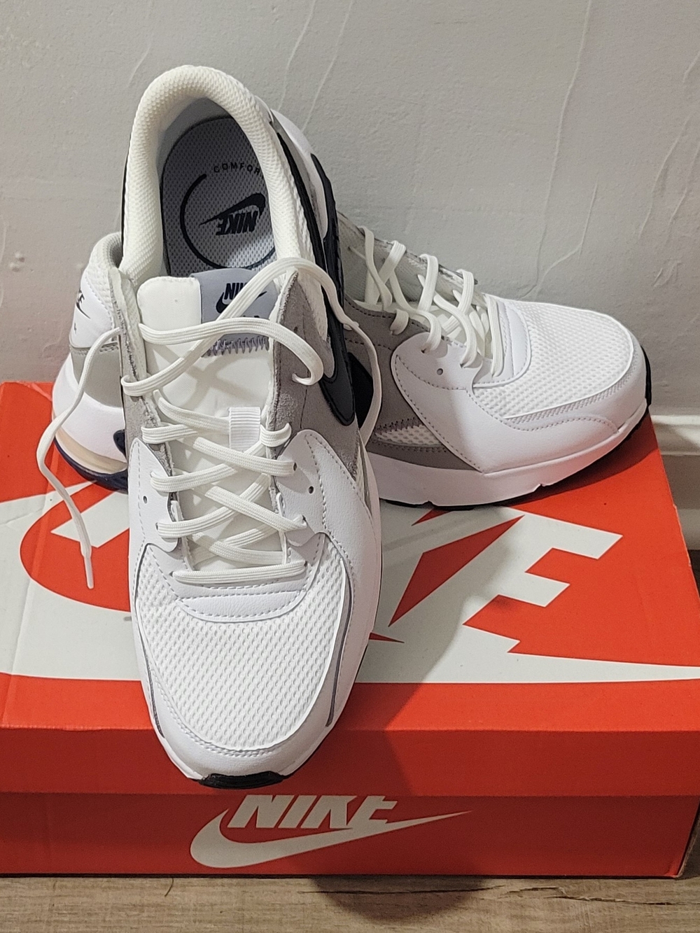 Nike Men’s White, Gray & Black AirMax